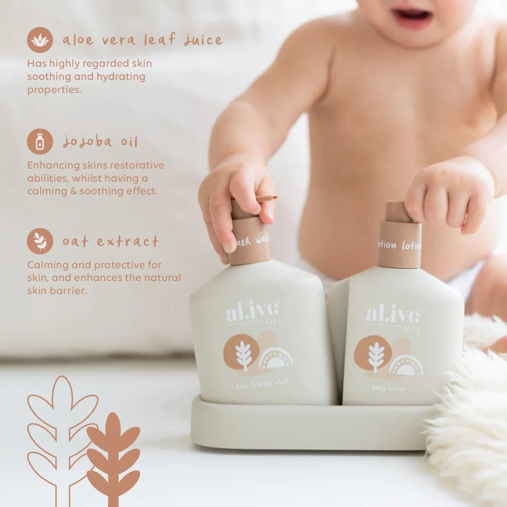 Al.ive Calming Oatmeal Baby Duo