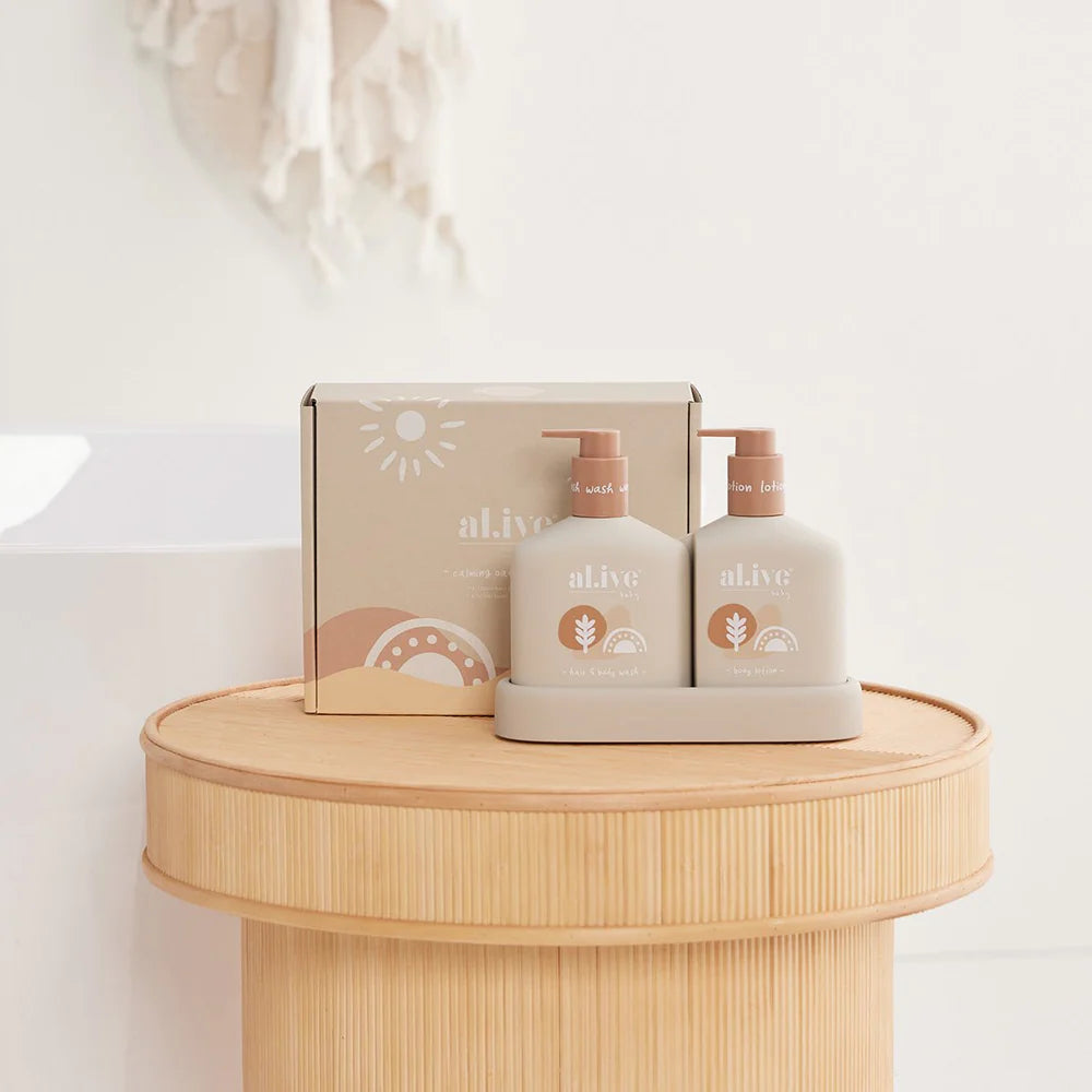 Al.ive Calming Oatmeal Baby Duo