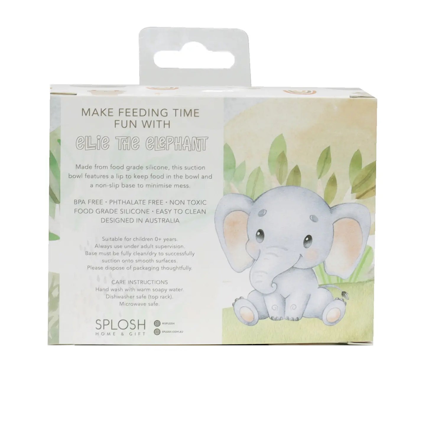 Baby Elephant Silicone Bowl