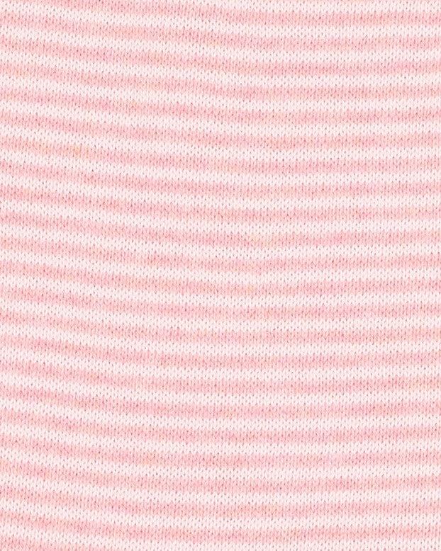 Molly Knitted Leggings - Pink Stripe