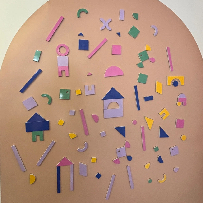 Magnetic Shapes Set | Colour & Shape Magnets For Kids