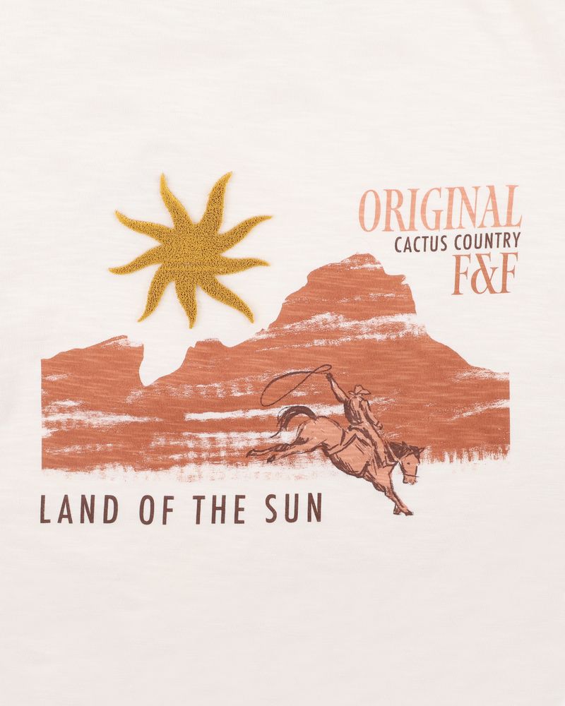Phoenix Land Of The Sun Tee - Cream