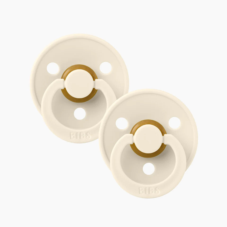 BIBS Dummies Size 3 - Ivory 2pk