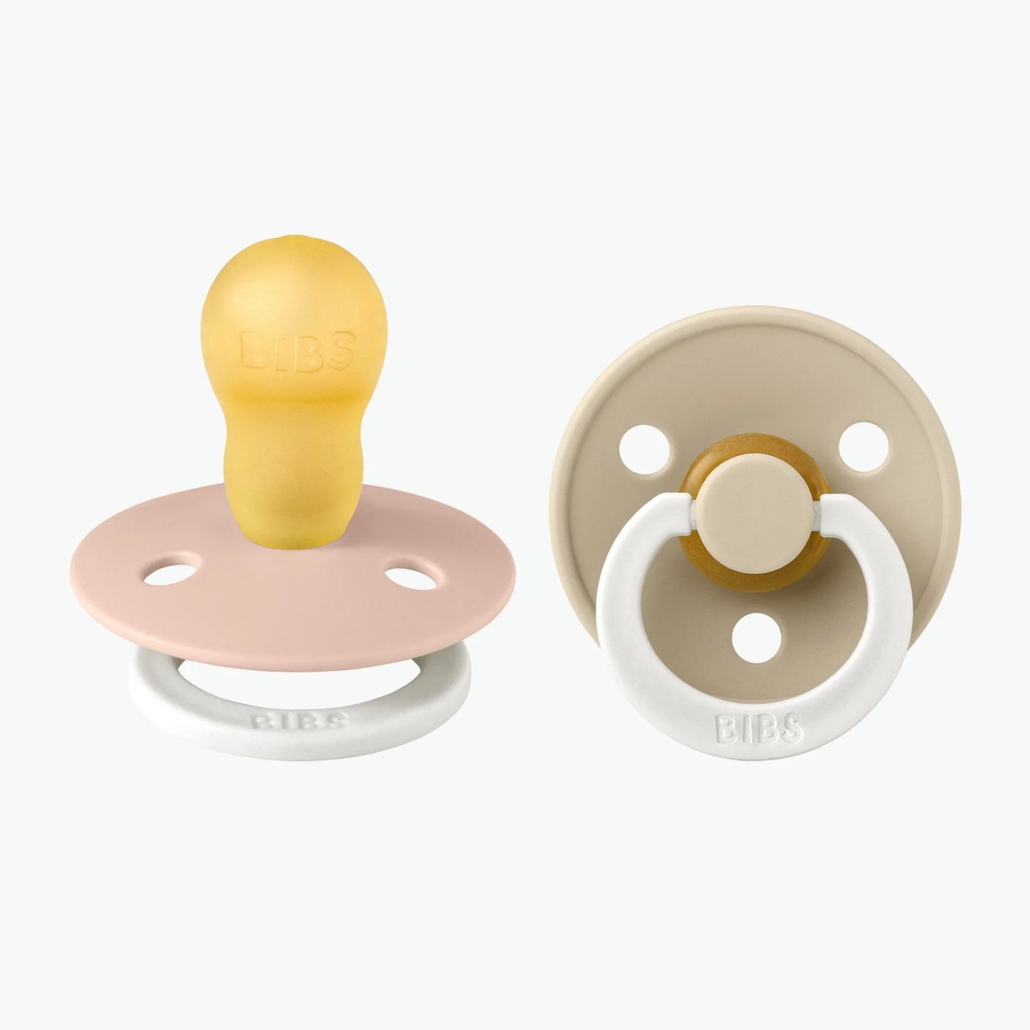 BIBS Night Glow Dummies Size 3 - Blush/Vanilla