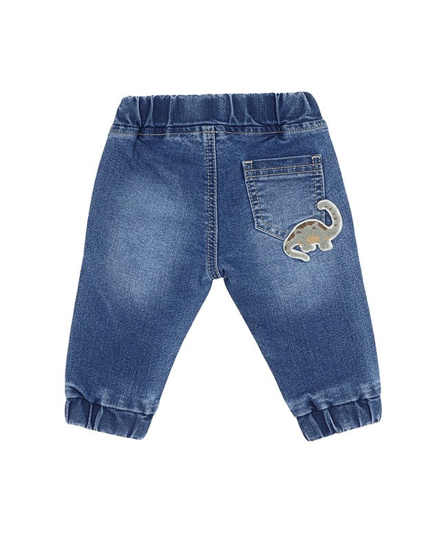 Isaac Denim Pull On Jeans - Indigo Blue