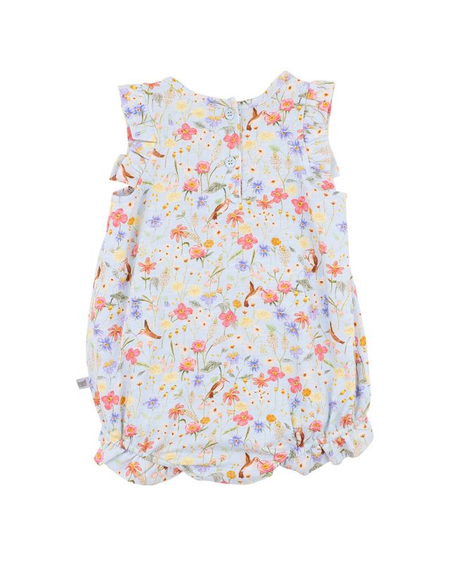 Frill Bodysuit - Songbird Print