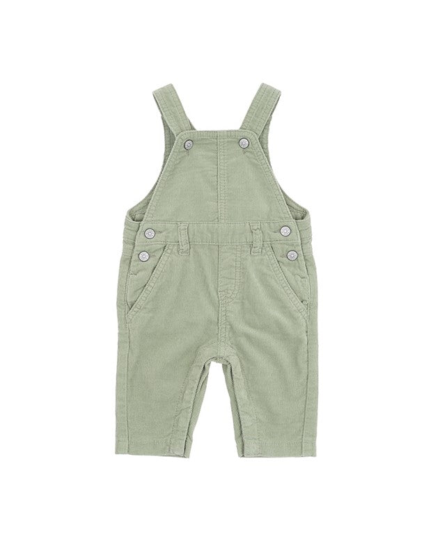 Isaac Cord Overalls - Sage Green