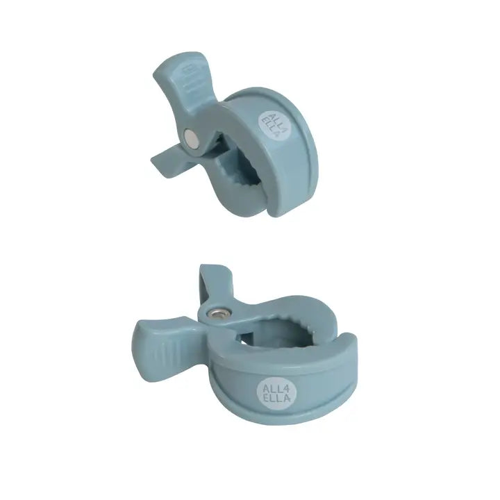 Pram Pegs 2 Pk - Steel Blue