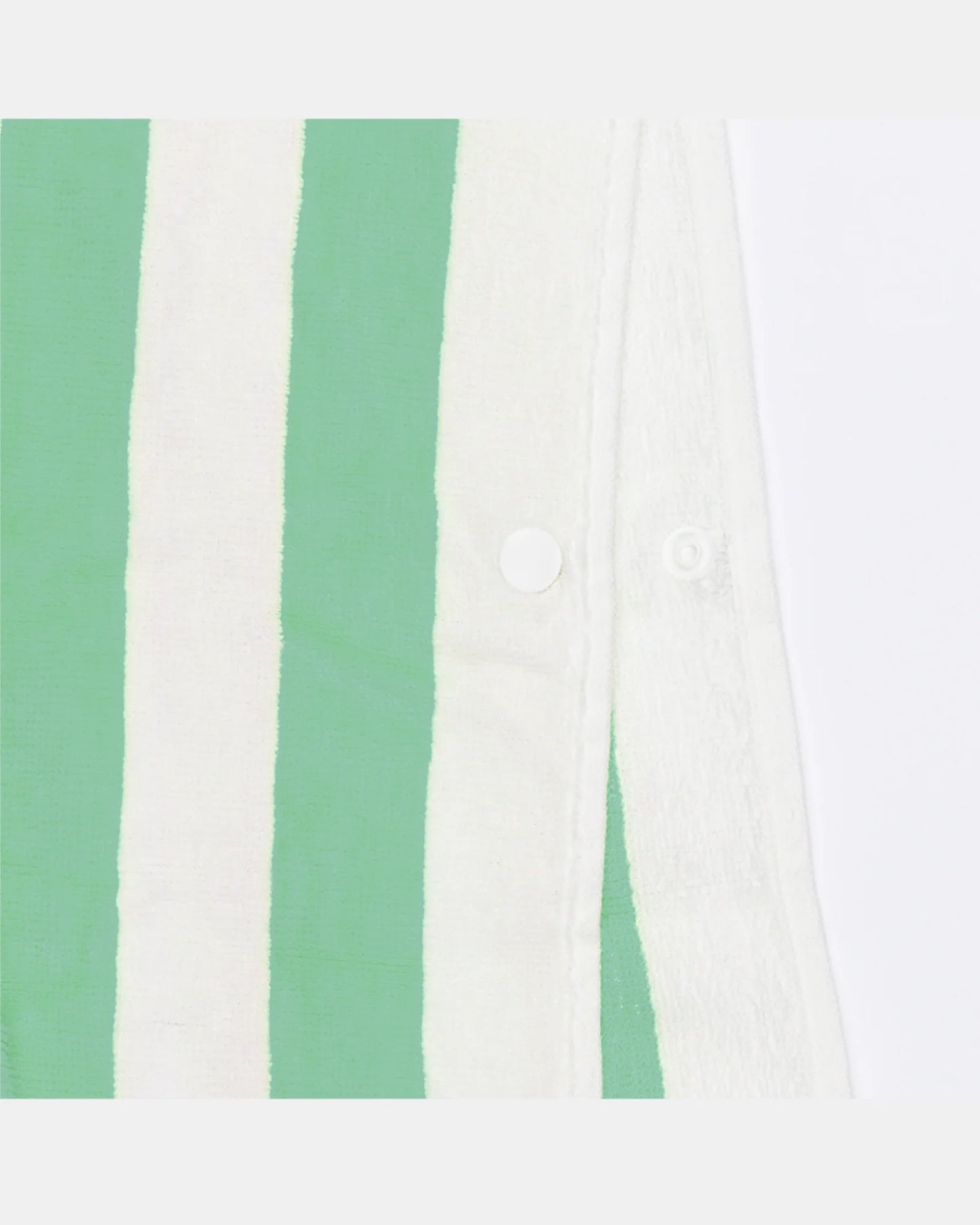 Toshi Hooded Towel - Seagrass Stripe