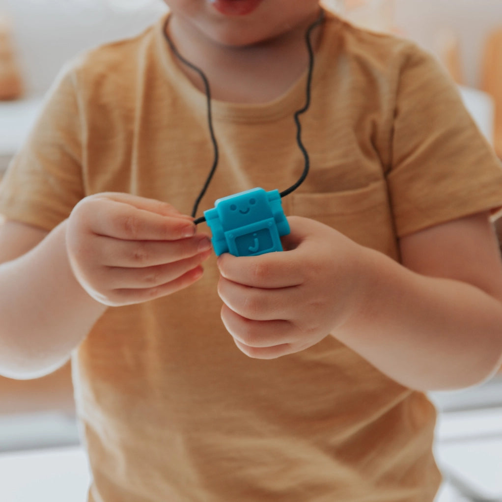 Robot Pendant - School Blue