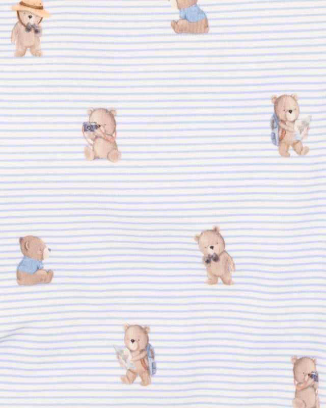 Brady Button Up Bodysuit - Brady Stripe