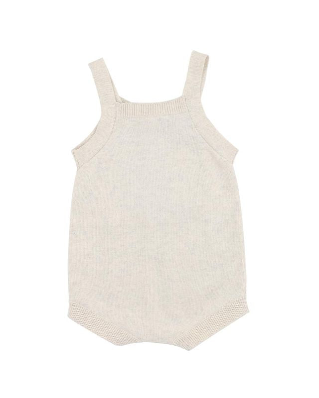 Kookaburra Knit Bodysuit - Cream Marl