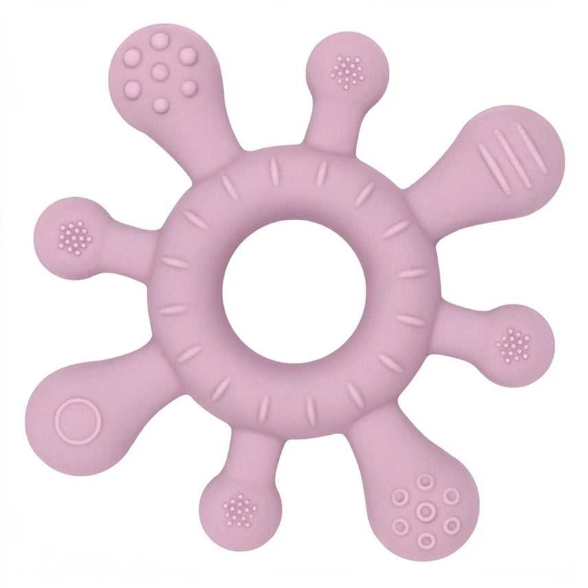 Silicone Splash Teether - Dusty Mauve