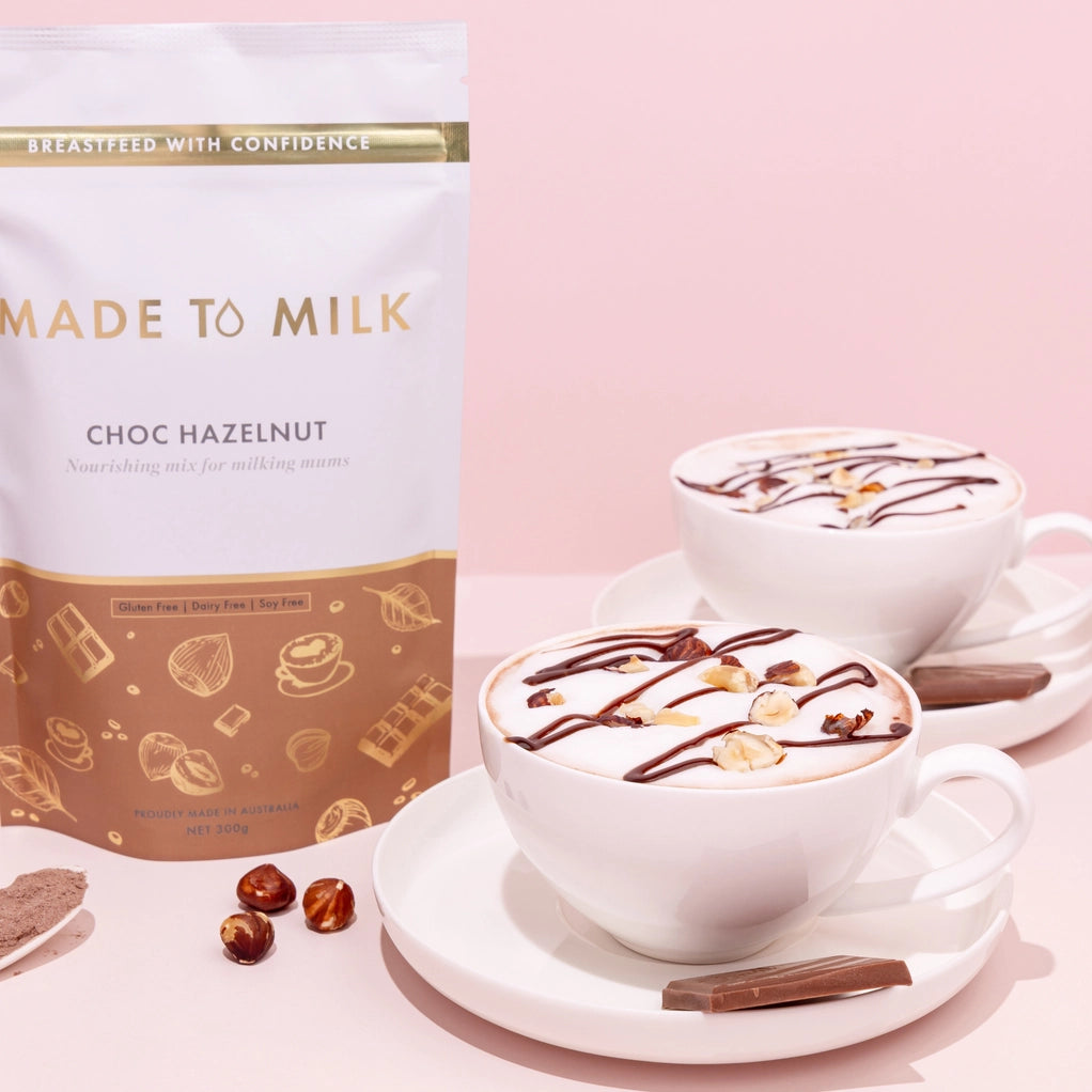 Choc Hazelnut Lactation Drink Mix - Gf, Df, Sf