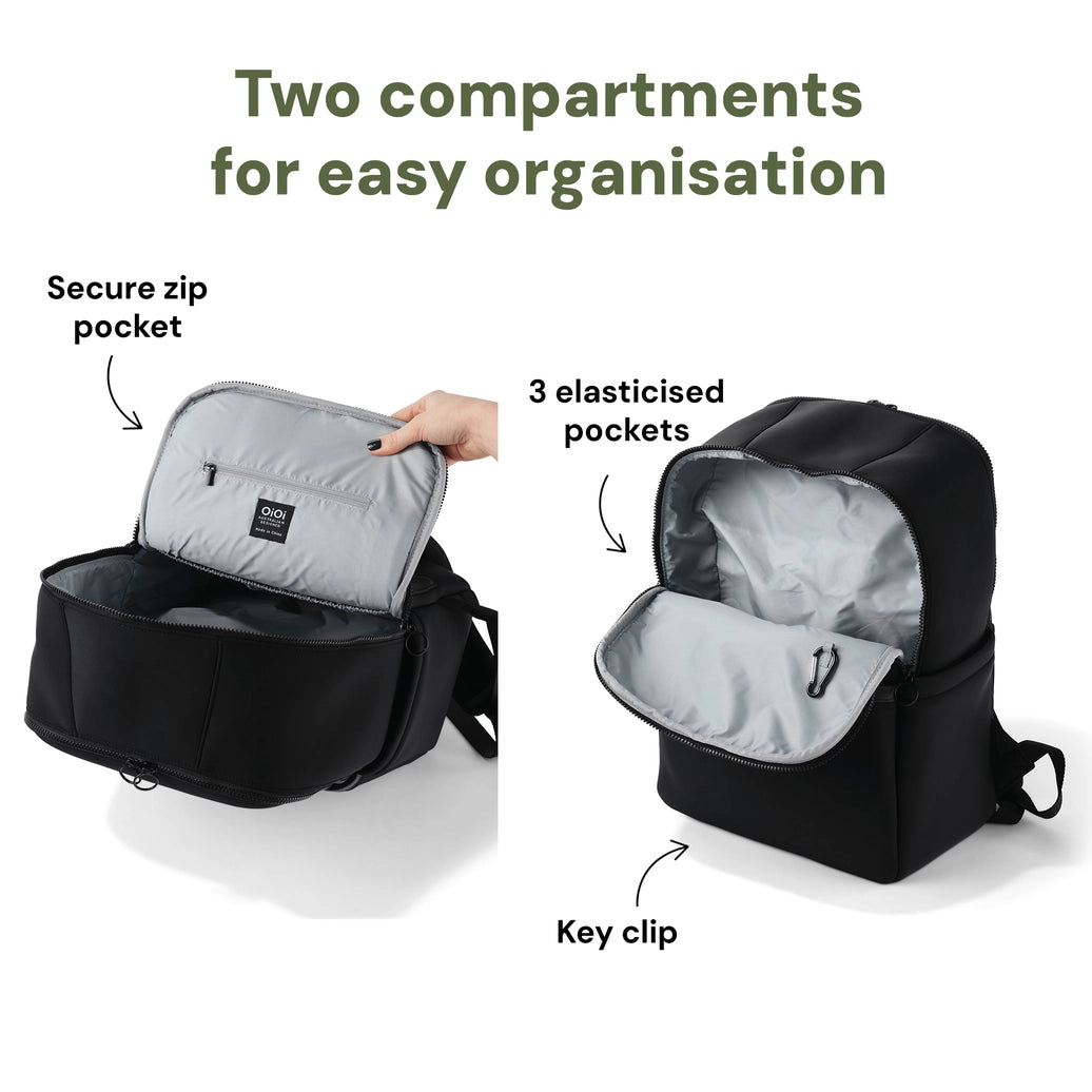Multitasker Nappy Backpack - Sage Neoprene