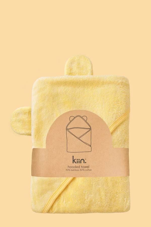 Hooded Towel - Buttercup