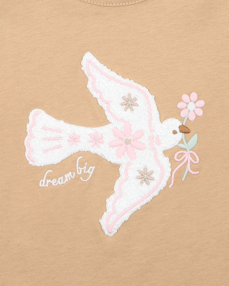 Sweet Spot Dream Big Tee - Caramel