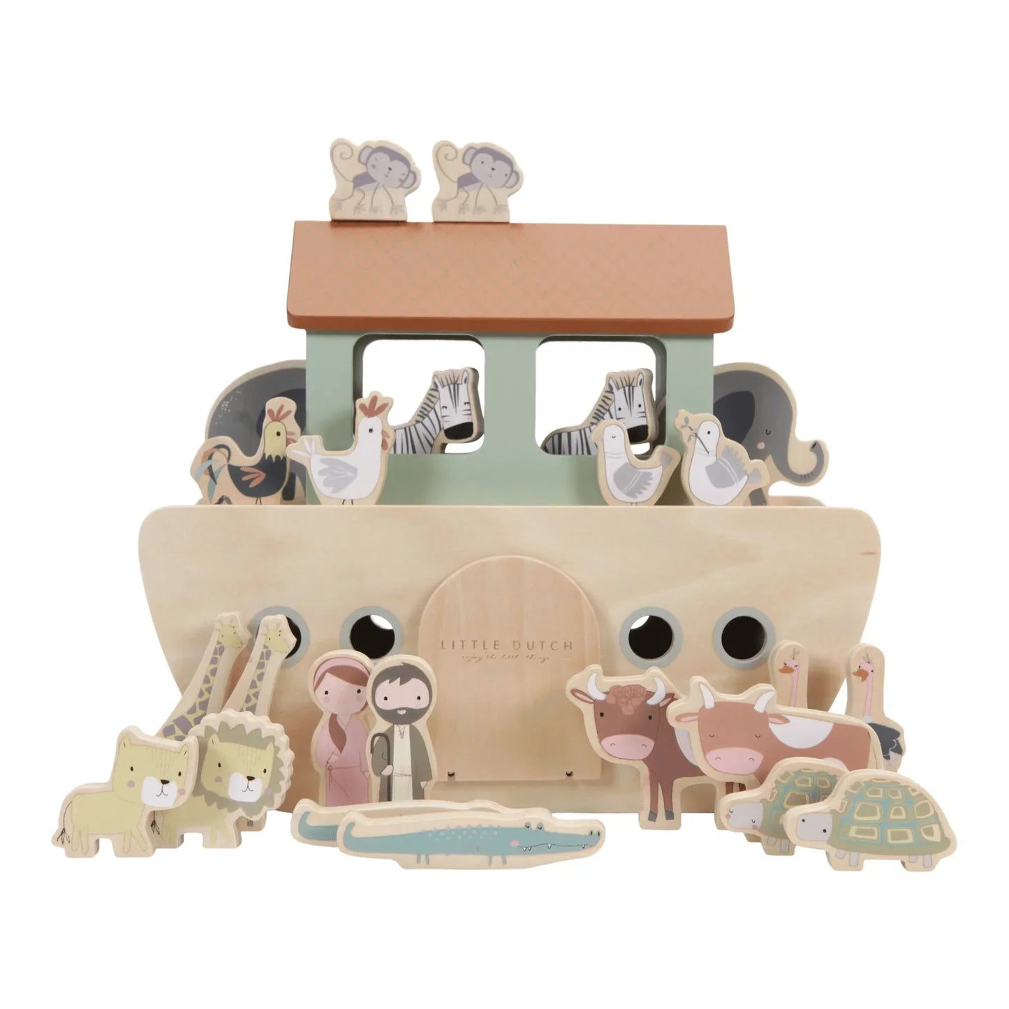 Little Dutch Wooden Noah's Ark Playset