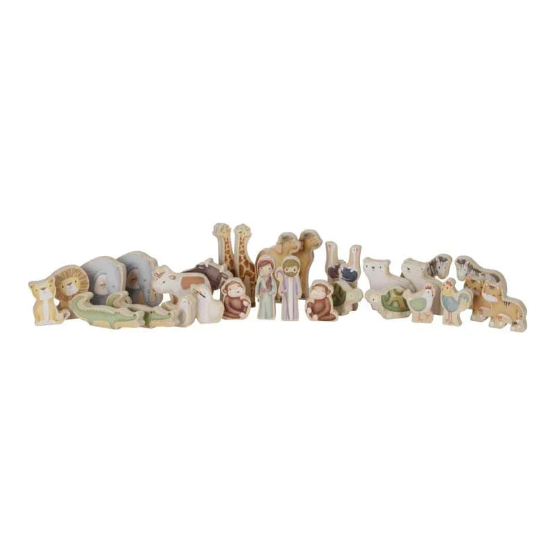 Little Dutch Wooden Noah's Ark Playset