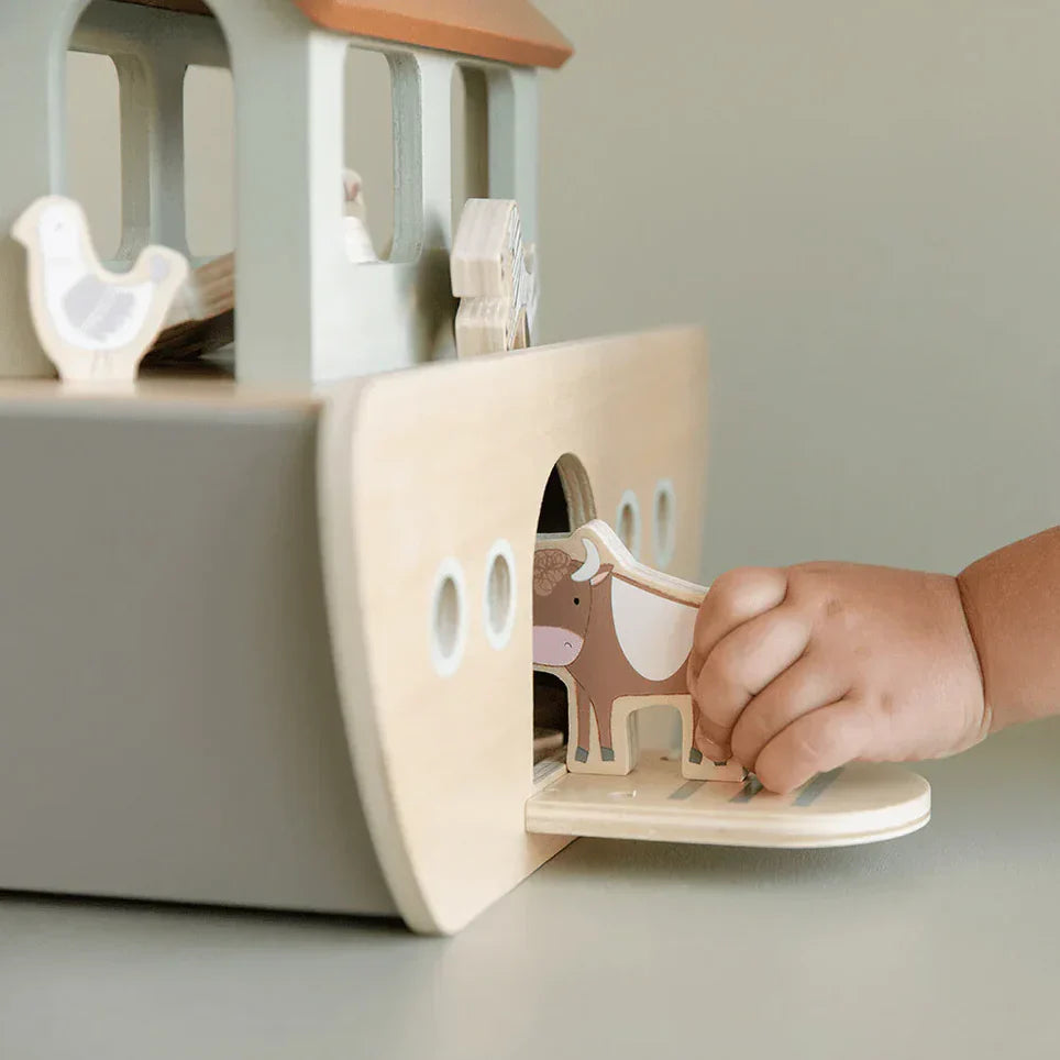 Little Dutch Wooden Noah's Ark Playset