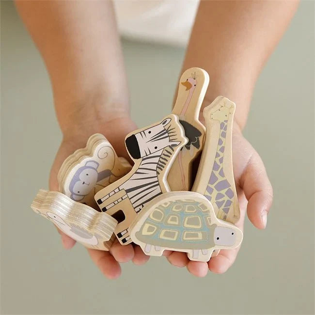 Little Dutch Wooden Noah's Ark Playset
