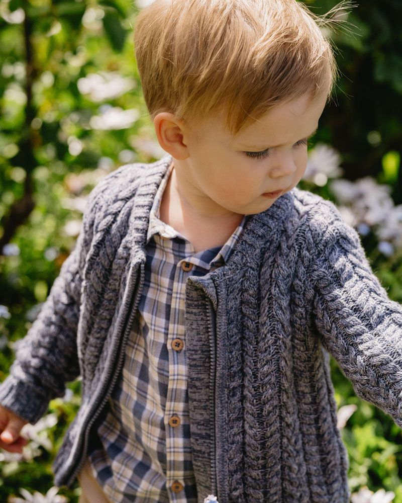 Oliver Check Shirt - Blue Check
