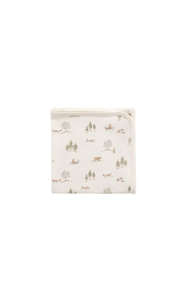Organic Cotton Wrap - Pine Forest Friends