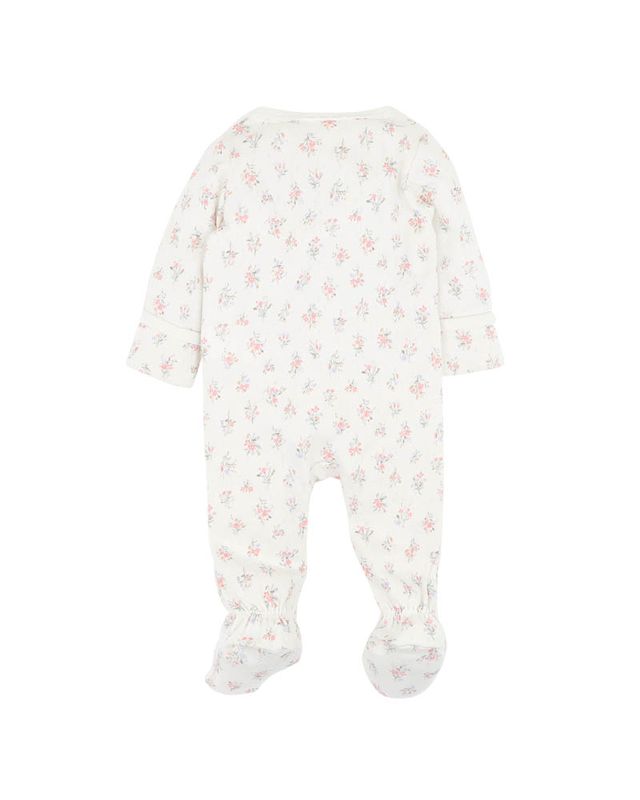Anya L/S Zipsuit - Ditsy Print