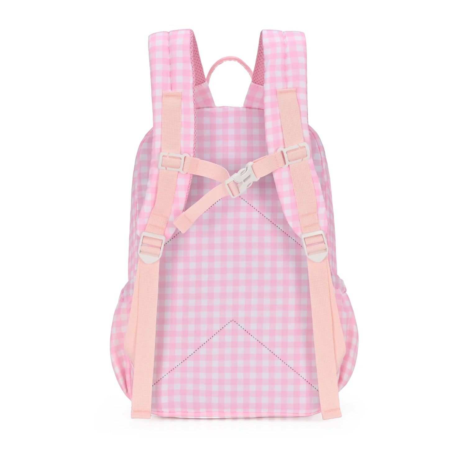 Mini Toddler Daycare Backpack - Pink Gingham