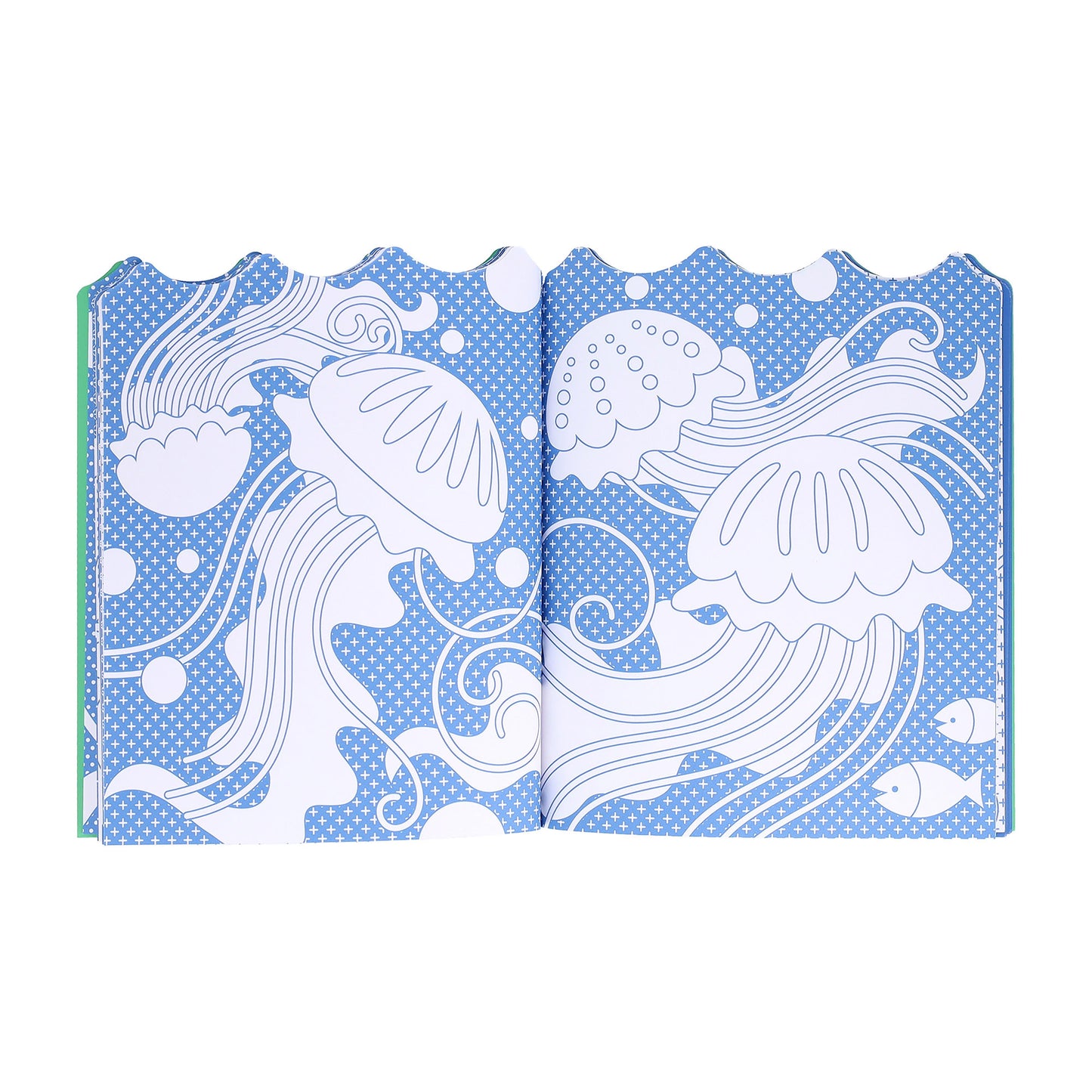 Colouring Book with Stickers - Ocean