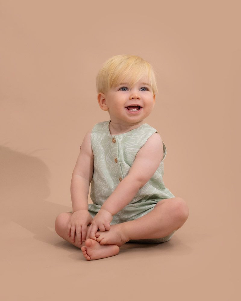 Croc Print Romper