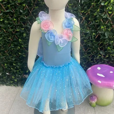 Toddler Fairy Dust Dress - Light Blue