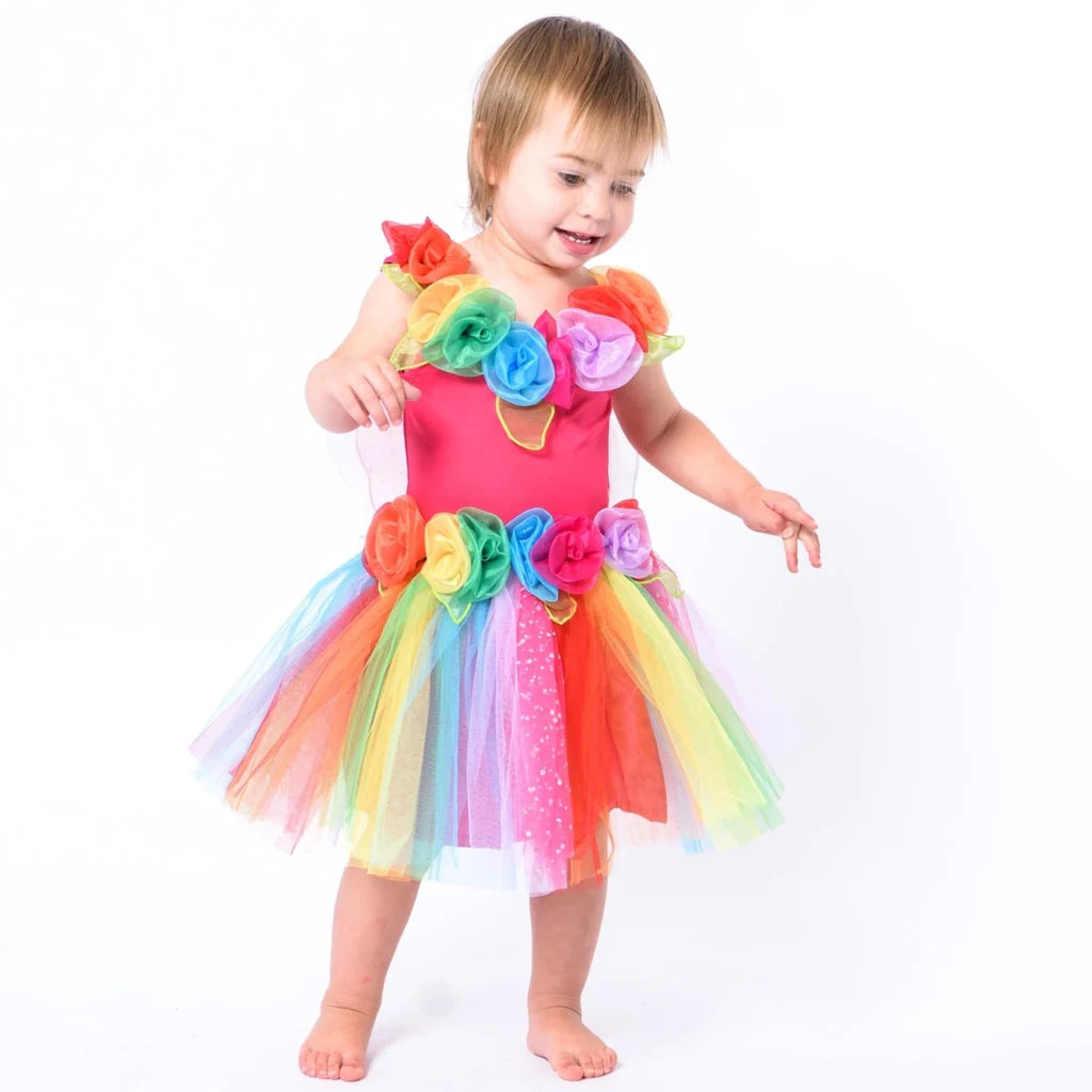 Toddler Fairy Dress - Rainbow So Little Tiny Toddler Fairy Dress - Rainbow So Little Tiny