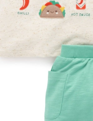 Bocadillo 2Pc Set - Iguana
