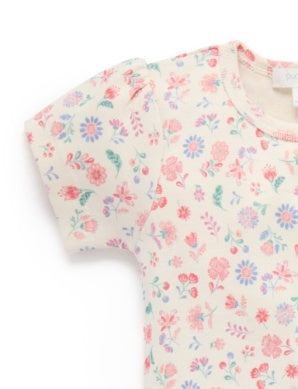 Embroidered Overall Set - Aloe
