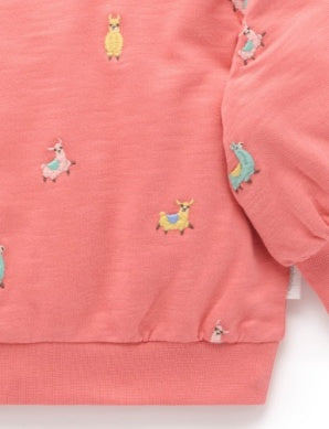 Llama Windcheater - Llama Broderie