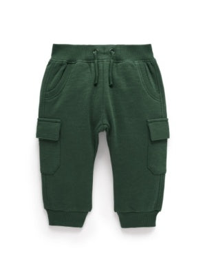 Cargo Track Pants - Forest