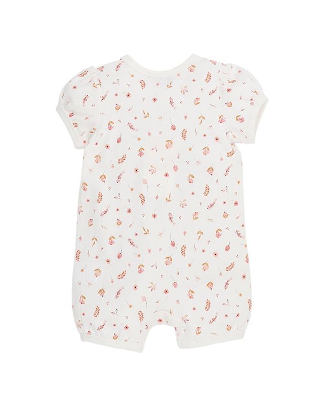 Ditsy Floral S/S Zipsuit - Billie Foral