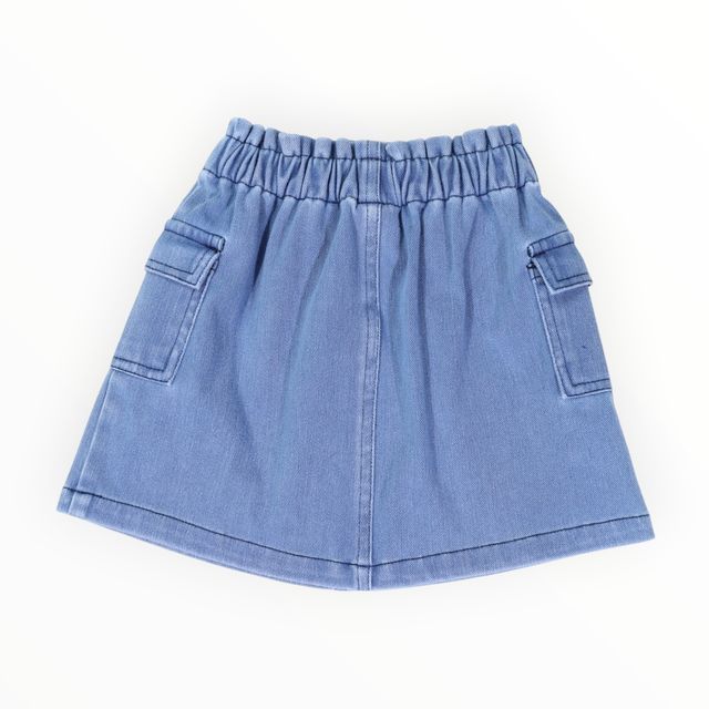 Soft Denim Skirt - Light