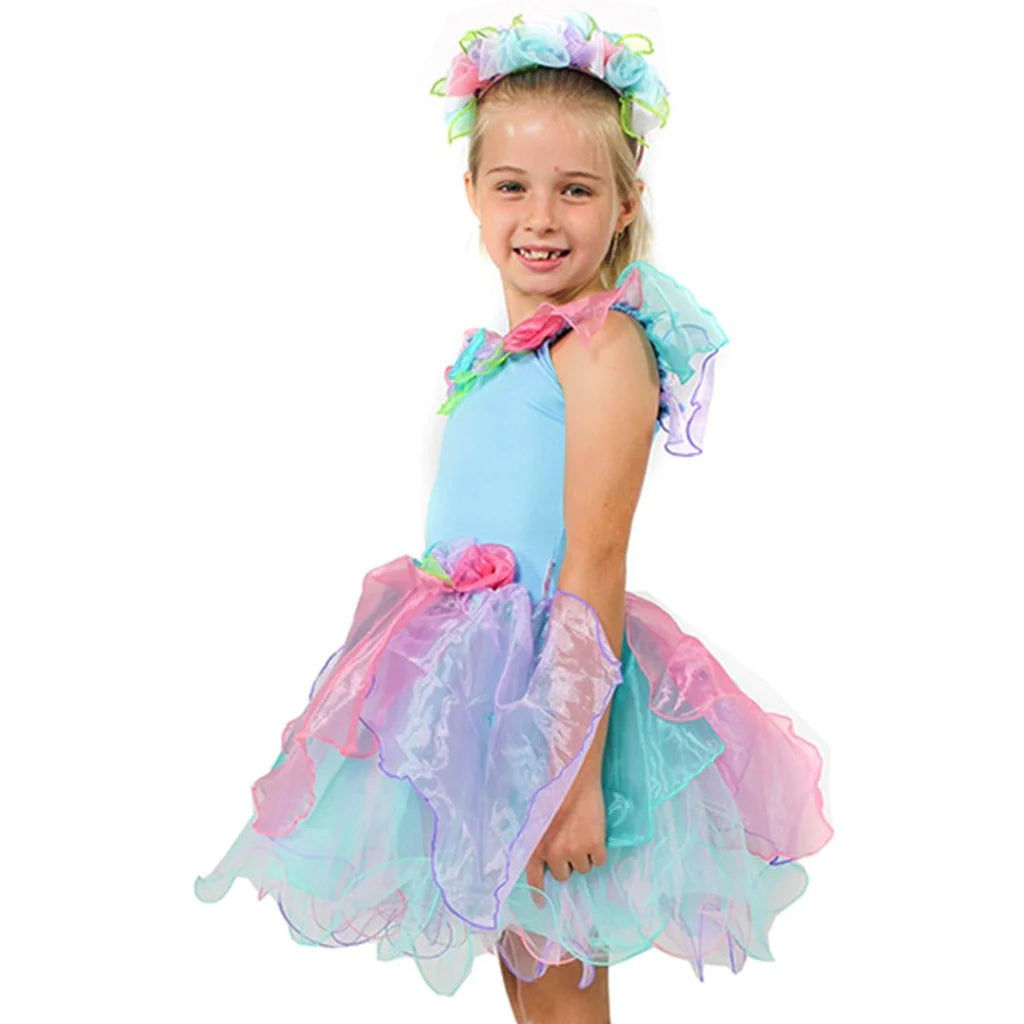 Wish Fairy Dress with Wand - Blue