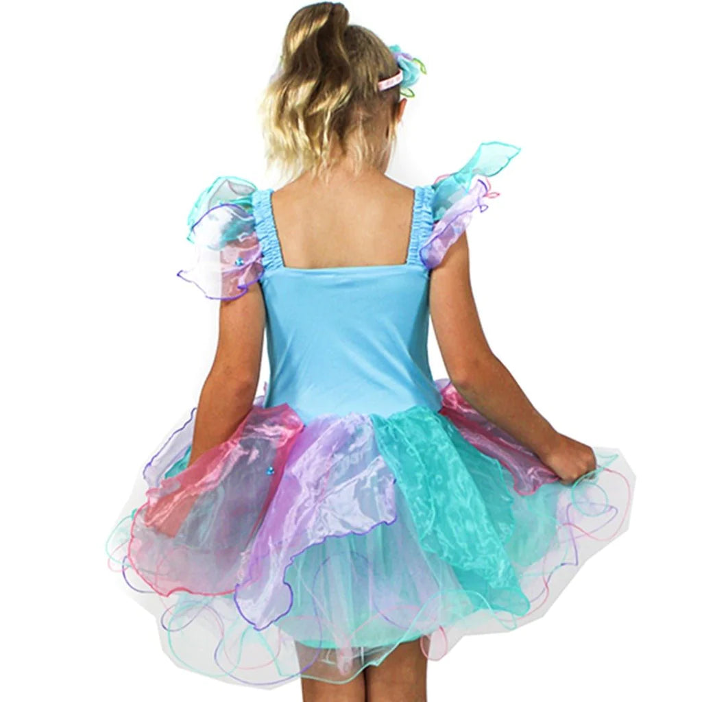 Wish Fairy Dress with Wand - Blue