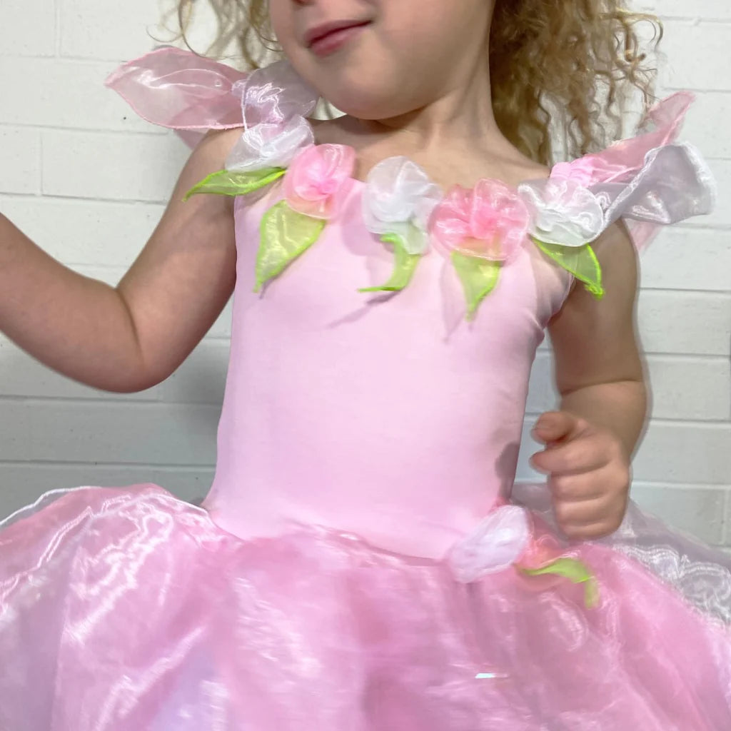 Wish Fairy Dress with Wand - Light Pink