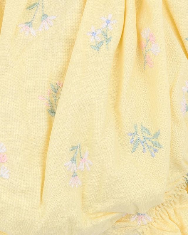 Bonnie Embroidered Bloomers - Yellow