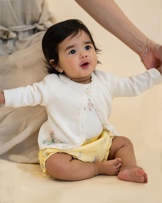 Bonnie Embroidered Bloomers - Yellow