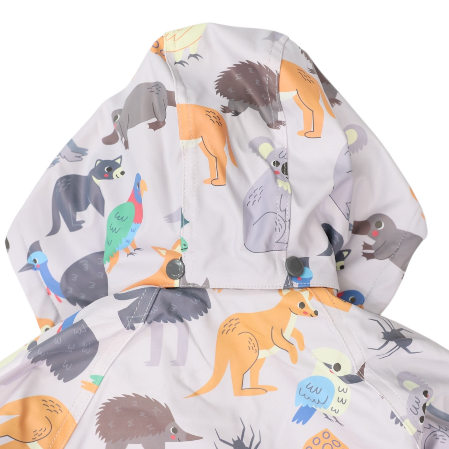 Australian Animal Raincoat - Grey