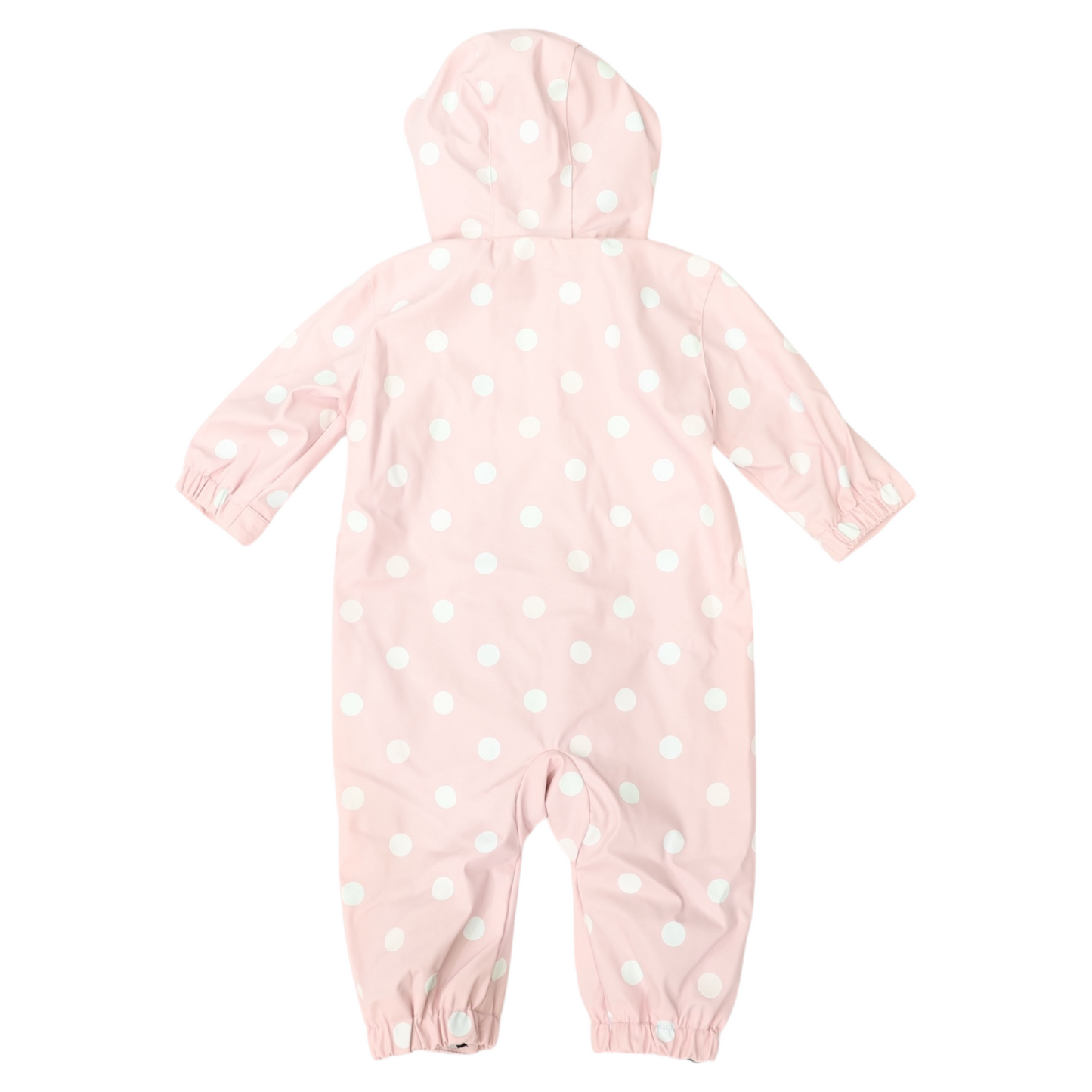 Polkadot Colour Change Rain Suit - Pink