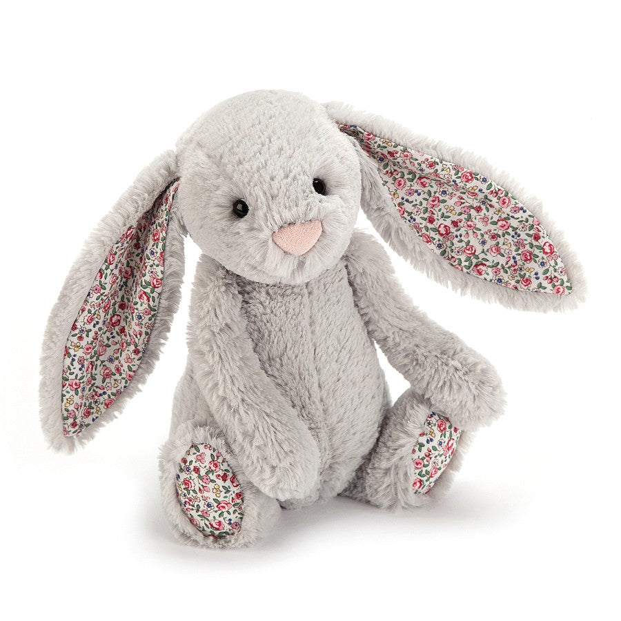 Silver Blossom Bunny - Medium 31cm