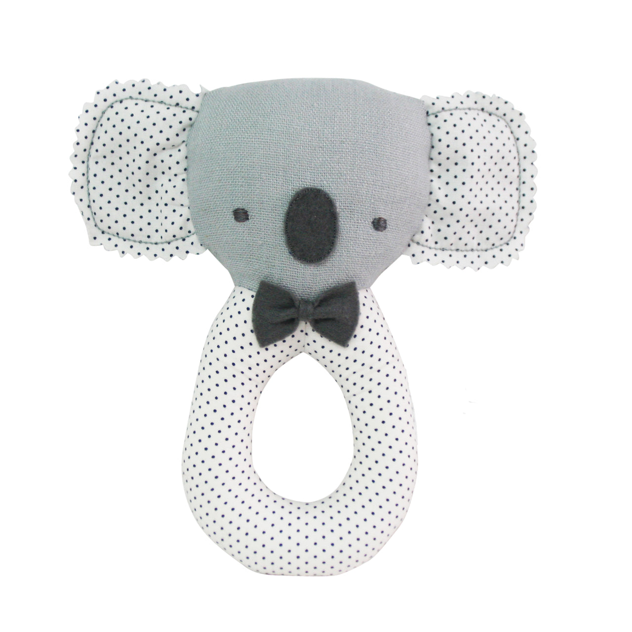 Baby Koala Grab Rattle - Grey