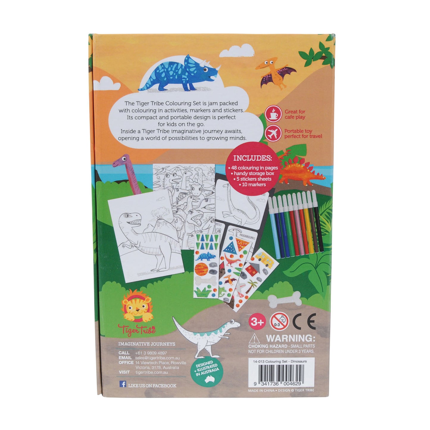 Colouring Set - Dinosaurs