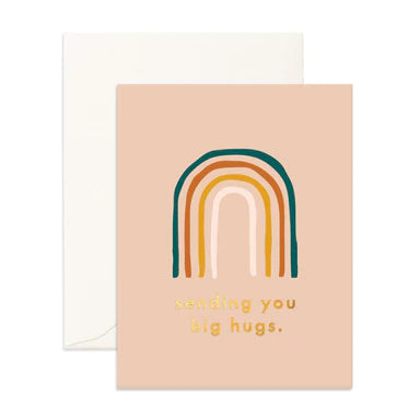 Card - Big Hugs Rainbow